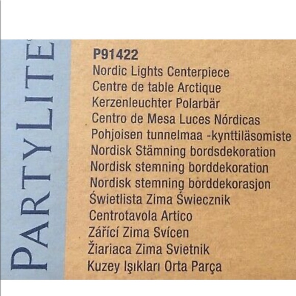 PartyLite NORDIC LIGHTS CENTERPIECE - Picture 6 of 10